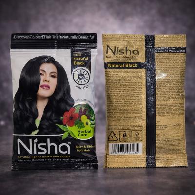 NISHA NATURAL HENNA BASED NATURAL BLACK  HAIR COLOR